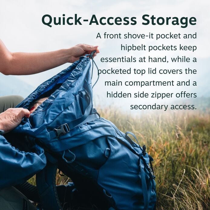 Kestrel™ LT 35 Hiking Backpack - US 1358